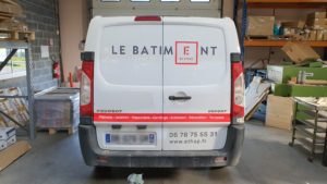 Covering Marquage Lettrage Camion Vehicule Batiment Chantier Ethap